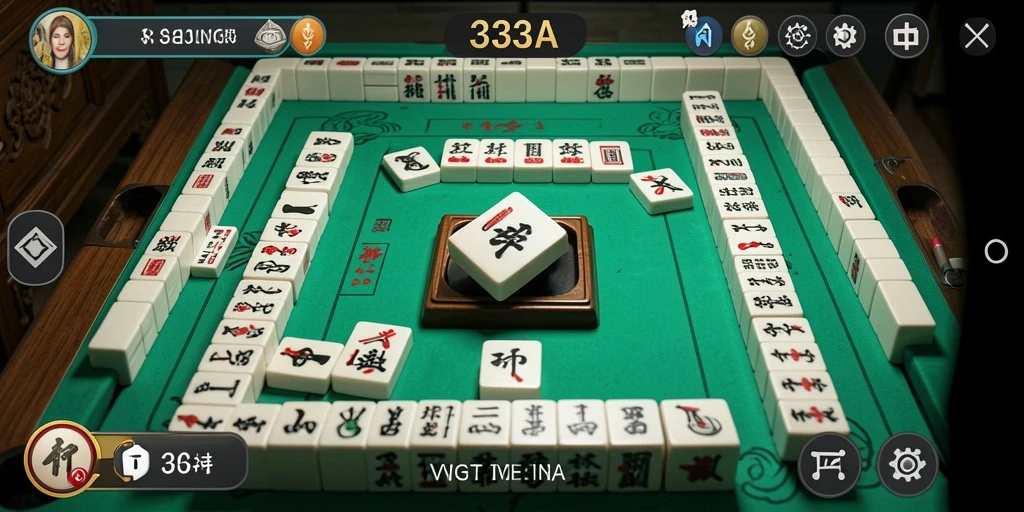 Screenshot 333A menampilkan gameplay Mahjong yang seru dan menantang.