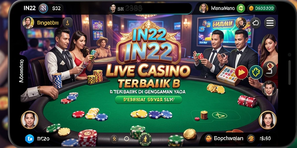 Tampilan gameplay langsung dari IN22 yang memukau dan menarik.