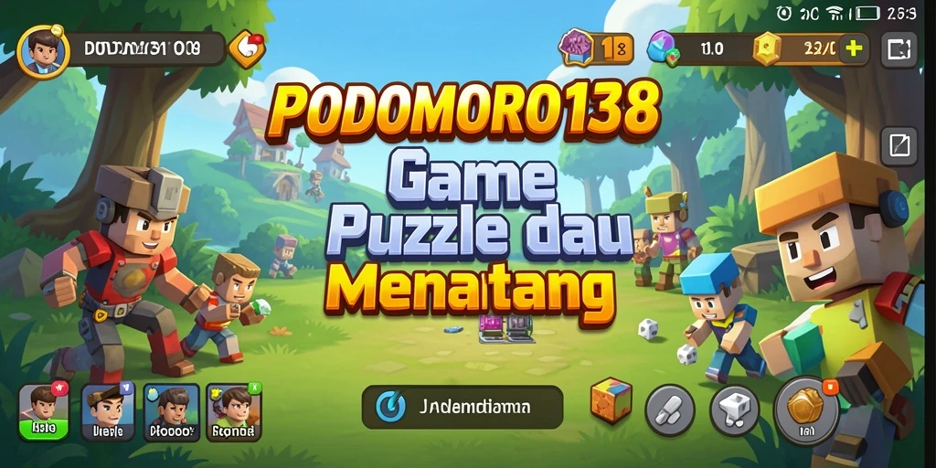Tampilan gameplay seru dan menantang di PODOMORO138.
