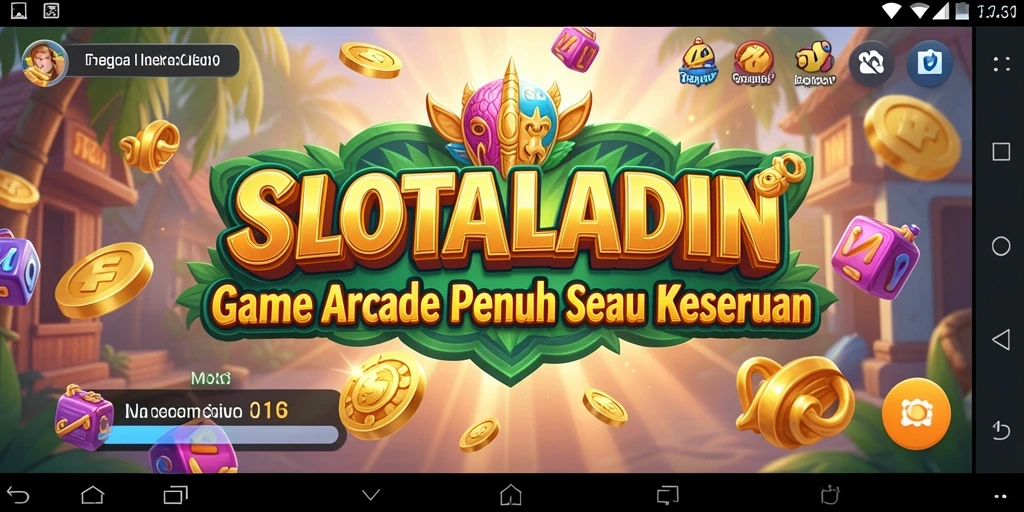 Screenshot dari gameplay seru SLOTALADIN yang penuh aksi.