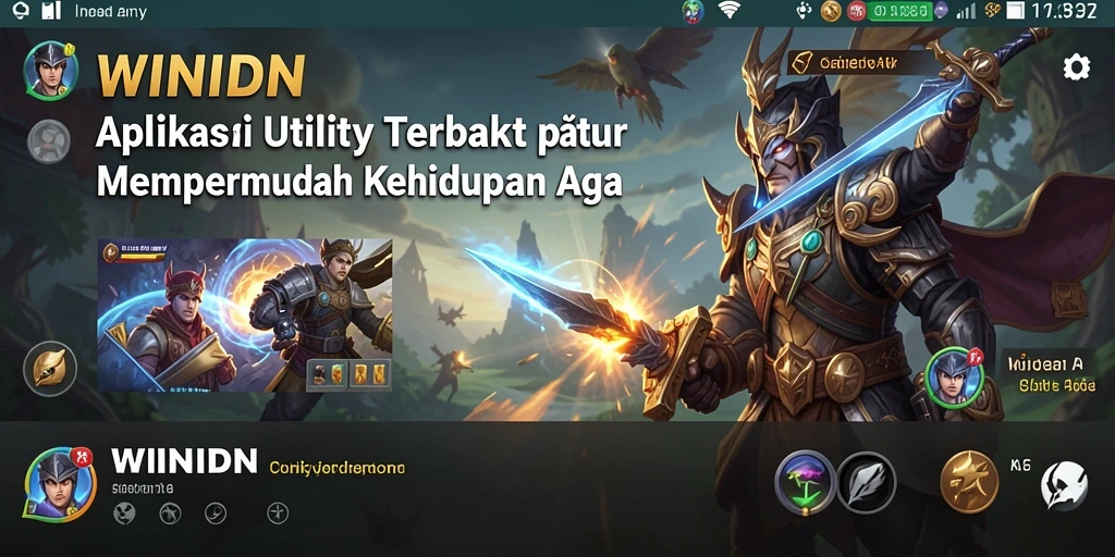 Tampilan antarmuka WINIDN yang sederhana dan efisien.
