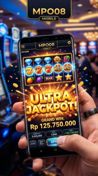 Tampilan antarmuka intuitif di mpo08 memudahkan navigasi aplikasi.